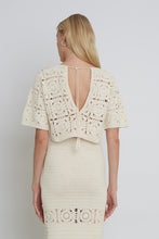 Load image into Gallery viewer, ARDEN CROCHET TOP | IVORY
