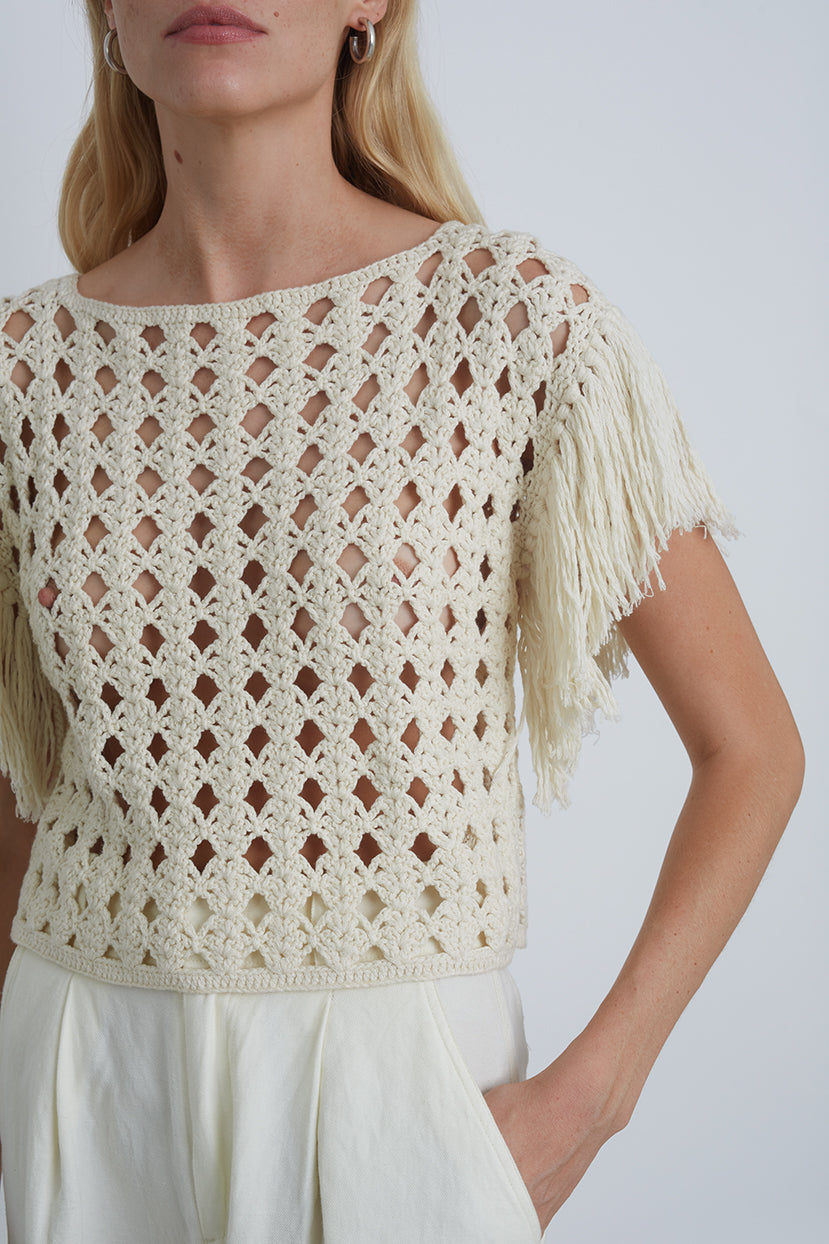 EVER CROCHET TOP | IG ARCHIVE SALE | ONE LEFT: M/L – Eleven