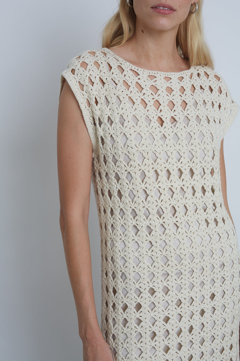 SHAYA CROCHET DRESS M/L