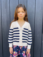 ISLA STRIPE CARDI | GIRLS