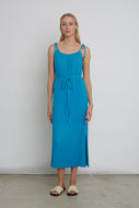 SIMONE DRESS | CYAN | TWO LEFT!