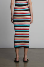 Load image into Gallery viewer, CARRIE MULTI STRIPE TUBE SKIRT
