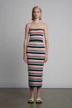 Load image into Gallery viewer, CARRIE MULTI STRIPE TUBE SKIRT
