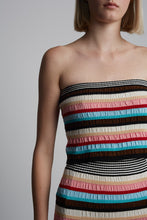 Load image into Gallery viewer, CARRIE MULTI STRIPE TUBE SKIRT
