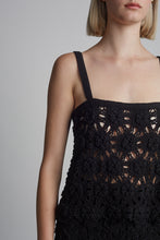 Load image into Gallery viewer, MILA CROCHET TOP | BLACK
