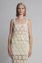 Load image into Gallery viewer, MILA CROCHET TOP | IVORY
