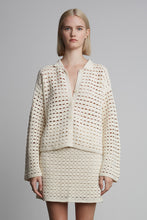 Load image into Gallery viewer, ADA CROCHET SHIRT | IVORY
