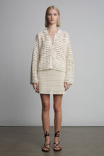 Load image into Gallery viewer, ADA CROCHET SHIRT | IVORY
