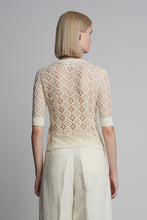 Load image into Gallery viewer, RUBY CROCHET CARDI | IVORY
