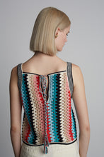 Load image into Gallery viewer, KERRY CROCHET TOP | MULTI COLOR
