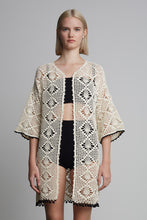 Load image into Gallery viewer, VIOLET CROCHET COVER UP | IVORY
