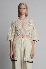 Load image into Gallery viewer, VIOLET CROCHET COVER UP | IVORY
