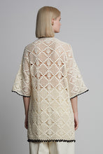 Load image into Gallery viewer, VIOLET CROCHET COVER UP | IVORY
