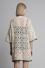 Load image into Gallery viewer, VIOLET CROCHET COVER UP | IVORY
