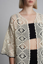 Load image into Gallery viewer, VIOLET CROCHET COVER UP | IVORY
