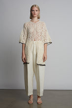 Load image into Gallery viewer, VIOLET CROCHET COVER UP | IVORY
