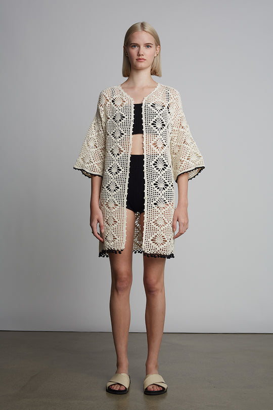 Eleven Six クロッシェ　トップス SARAH CROCHET TOP – Eleven Six Knits
