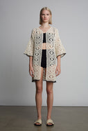 VIOLET CROCHET COVER UP | IVORY