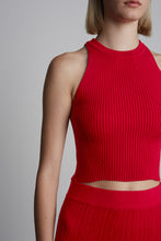 Load image into Gallery viewer, TIA CROP TANK | ROSSO
