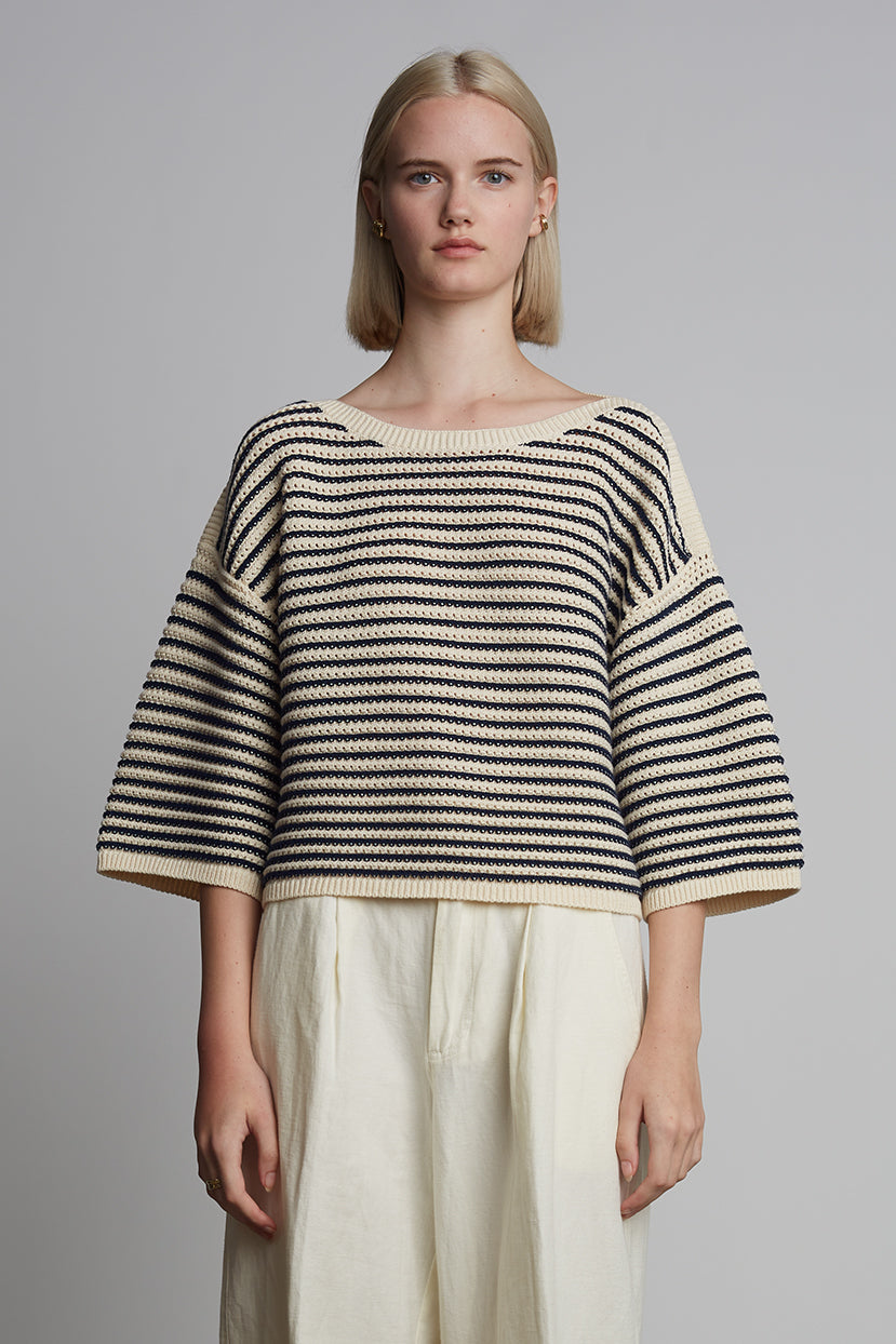 ELENA STRIPE SWEATER