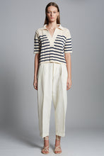 Load image into Gallery viewer, LARIA STRIPE POLO SWEATER
