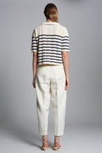 Load image into Gallery viewer, LARIA STRIPE POLO SWEATER
