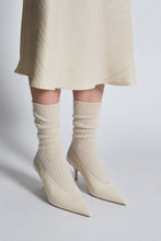 Load image into Gallery viewer, ALI RIBBED SOCK | IVORY
