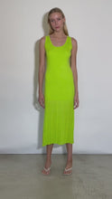 Load and play video in Gallery viewer, ANGELINA DRESS | NEON LIME
