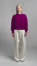 Load and play video in Gallery viewer, MILA SWEATER | MAGENTA
