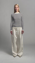 Load and play video in Gallery viewer, CLARA STRIPE SWEATER
