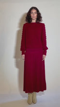 Load and play video in Gallery viewer, LEA SKIRT | CLARET
