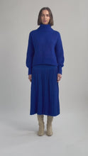 Load and play video in Gallery viewer, ALI SWEATER | COBOLT BLUE
