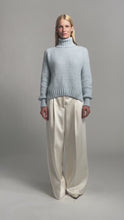 Load and play video in Gallery viewer, ALI SWEATER | POWDER BLUE
