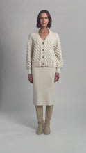 Load and play video in Gallery viewer, SAGE CARDI | IVORY
