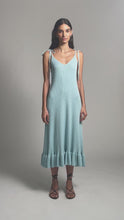 Load and play video in Gallery viewer, CECLIA DRESS | SKYE BLUE
