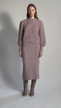 Load and play video in Gallery viewer, CAMILA SWEATER | PINK MELANGE
