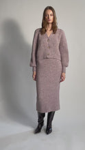 Load and play video in Gallery viewer, PIA TUBE SKIRT | PINK MELANGE
