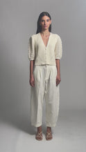 Load and play video in Gallery viewer, SHIRA CARDI | IVORY
