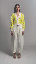 Load and play video in Gallery viewer, LUNA CARDI | IVORY + LIMONE
