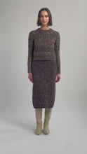 Load and play video in Gallery viewer, AMARA TWEED SWEATER
