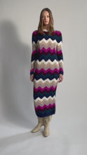 Load and play video in Gallery viewer, SOFIA SWEATER DRESS
