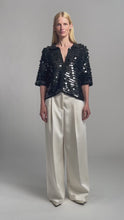 Load and play video in Gallery viewer, PHOEBE SEQUIN SHIRT
