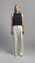 Load and play video in Gallery viewer, BIANCA FRINGE TOP
