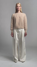 Load and play video in Gallery viewer, MILA SWEATER | PALE CAMEL
