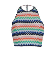 Load image into Gallery viewer, MILA HALTER CROCHET TOP | ARCHIVE
