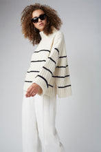Load image into Gallery viewer, TALIA  STRIPE SWEATER
