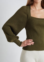 Load image into Gallery viewer, ARIEL SWEATER | OLIVE
