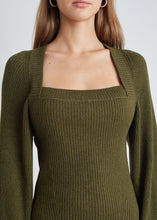 Load image into Gallery viewer, ARIEL SWEATER | OLIVE
