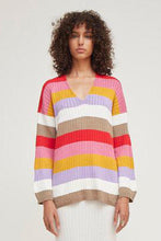 Load image into Gallery viewer, CARA STRIPE SWEATER
