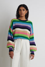 Load image into Gallery viewer, LAYLA MULTI STRIPE SWEATER
